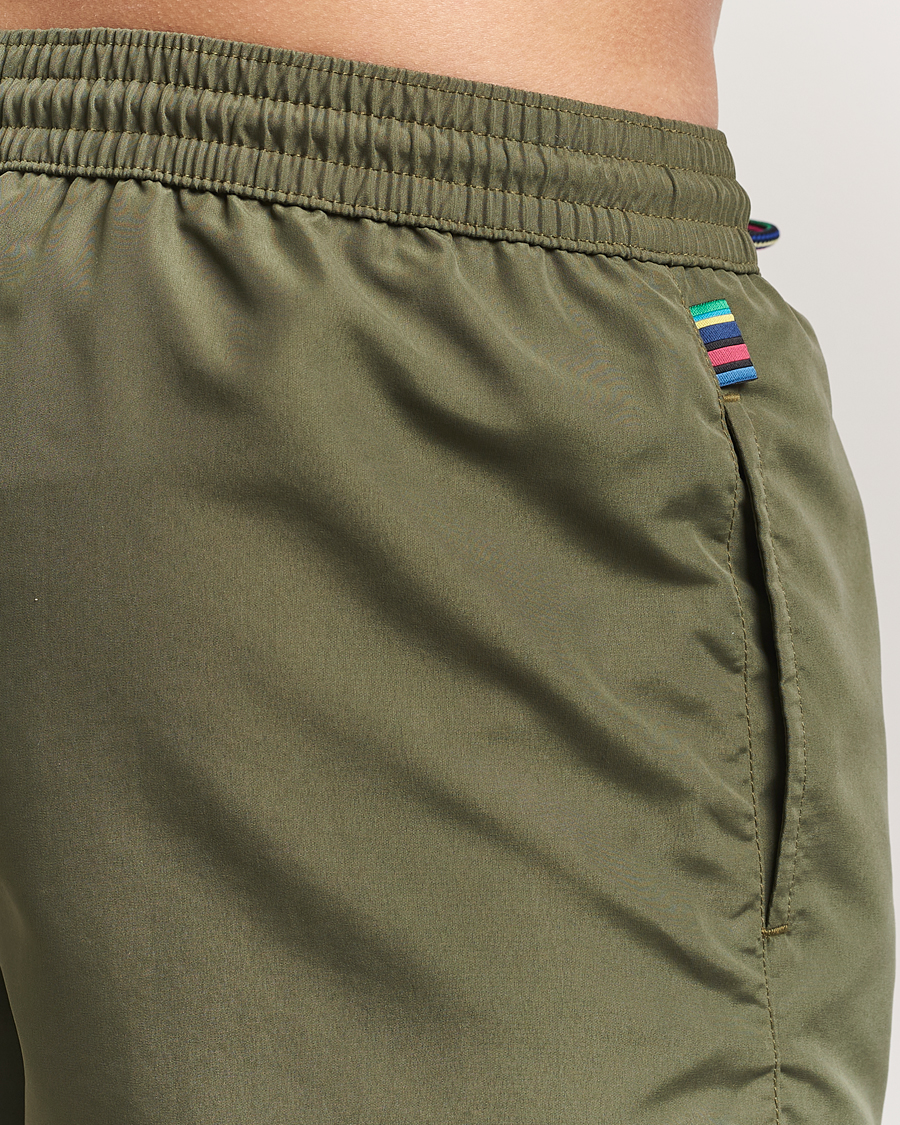 Herr | Badbyxor | Paul Smith | Zebra Swimshorts Green