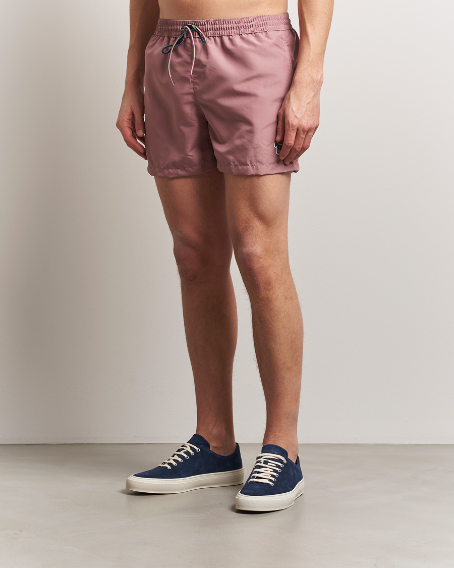 Herr | Badbyxor | Paul Smith | Zebra Swimshorts Dusty Red