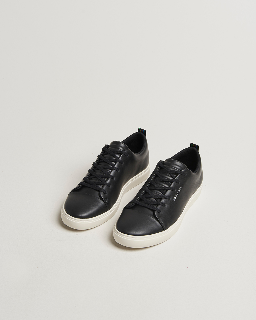 Herr | Sneakers | PS Paul Smith | Lee Cap Toe Leather Sneaker Black