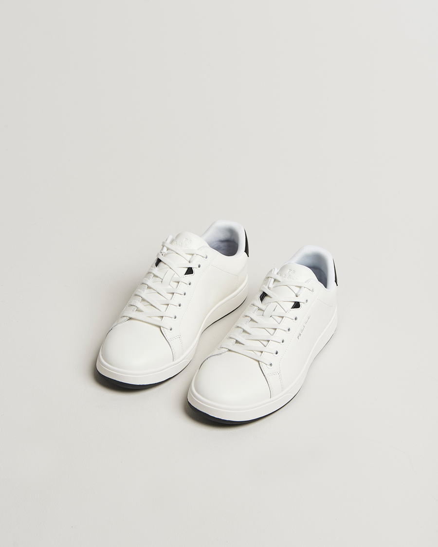 Herr | Sneakers | PS Paul Smith | Albany Leather Sneaker White/Black