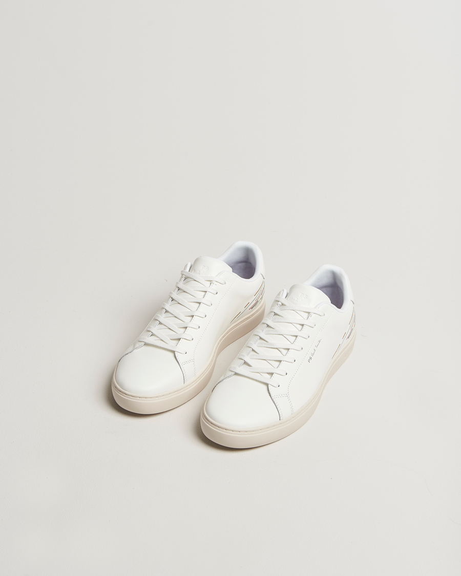 Herr | Sneakers | PS Paul Smith | Rex Embroidered Leather Sneaker White