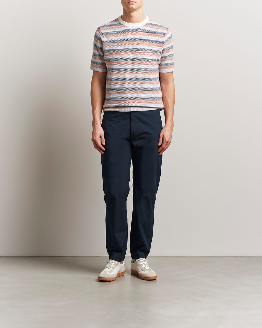 Herr | T-Shirts | PS Paul Smith | Striped Knitted T-Shirt Multi