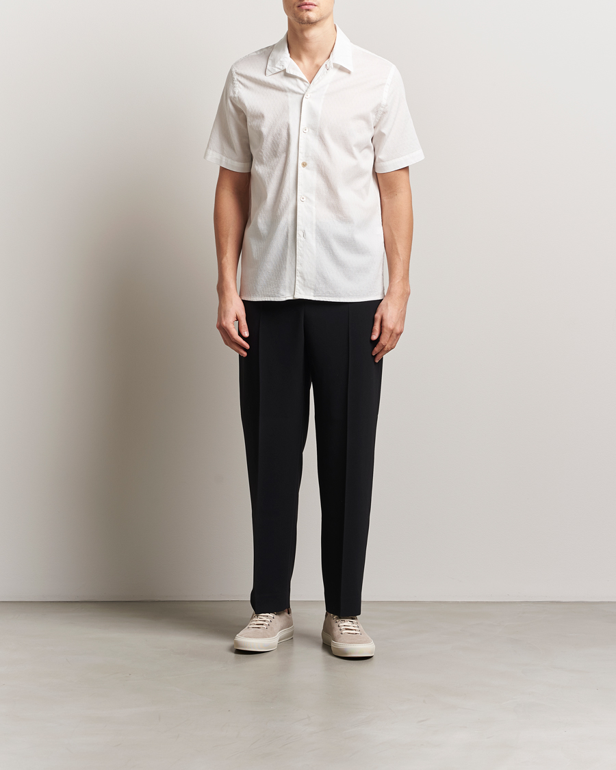 Herr | Skjortor | PS Paul Smith | Structured Short Sleeve Shirt White