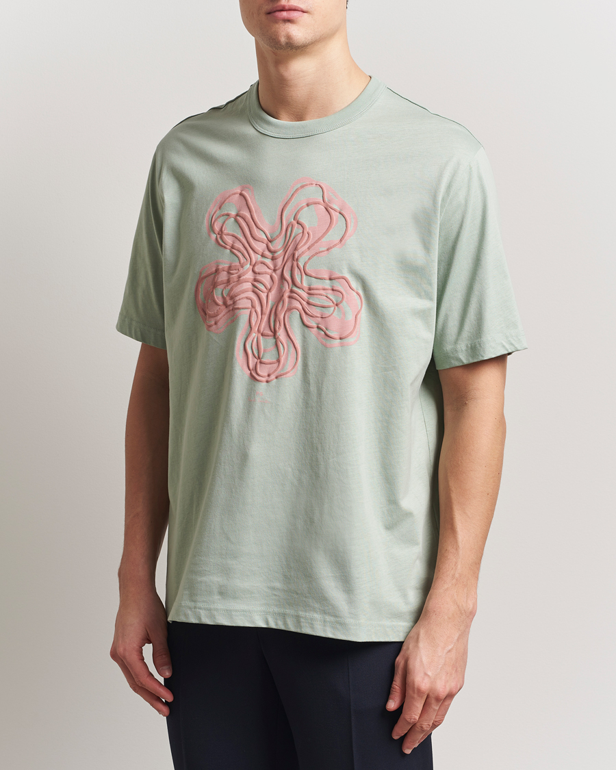Herr | T-Shirts | PS Paul Smith | Yukka Printed T-Shirt Green