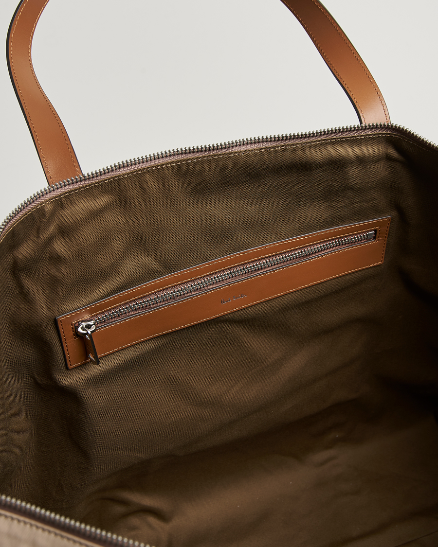 Herr | Väskor | Paul Smith | Canvas Duffle Holdall Beige