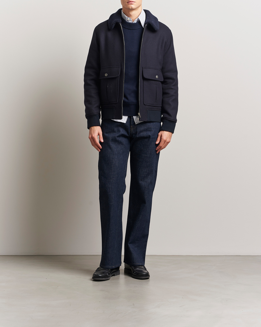 Herr | Byxor | Sunflower | Straight Twist Jeans Simple Rinse Blue