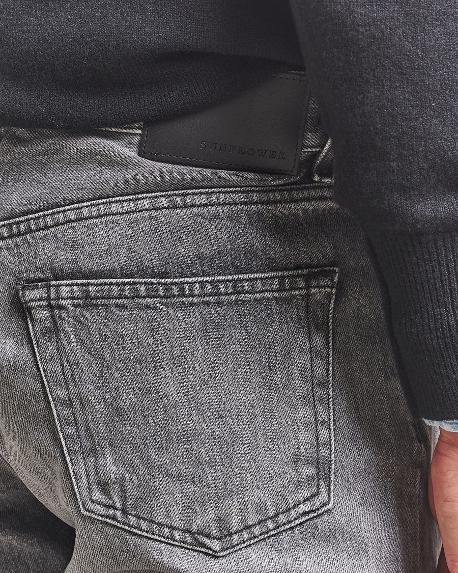 Herr | Byxor | Sunflower | Standard Jeans Black Stone