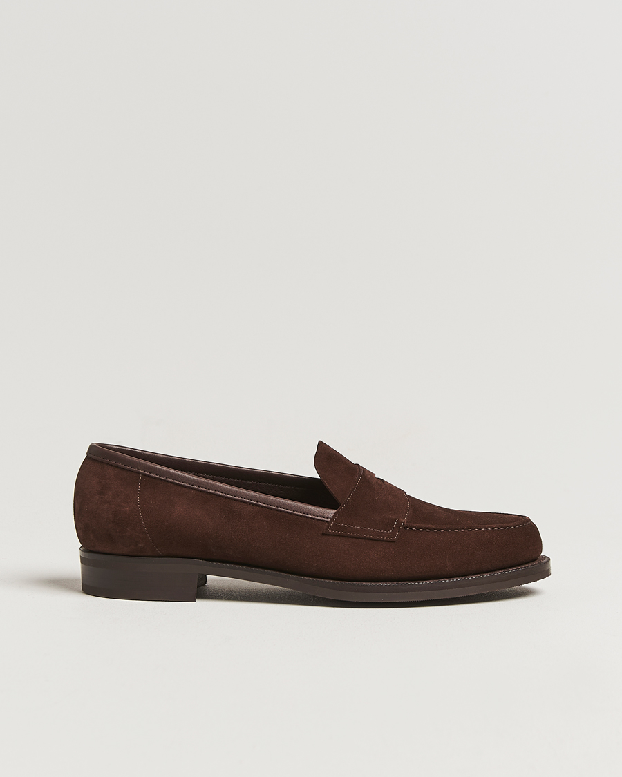 Herr | Loafers | Edward Green | Pimlico Suede Loafers Mink