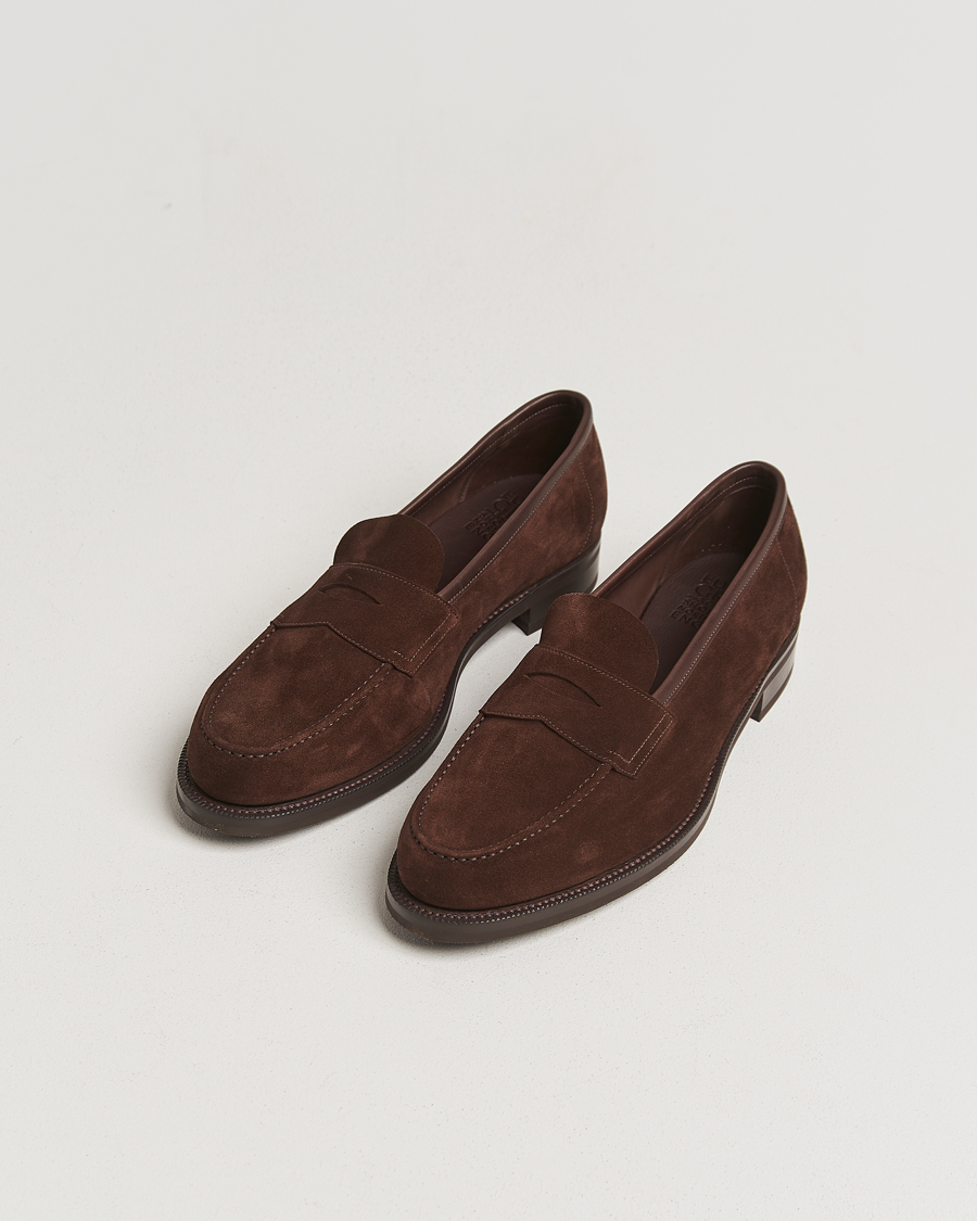 Herr | Loafers | Edward Green | Pimlico Suede Loafers Mink