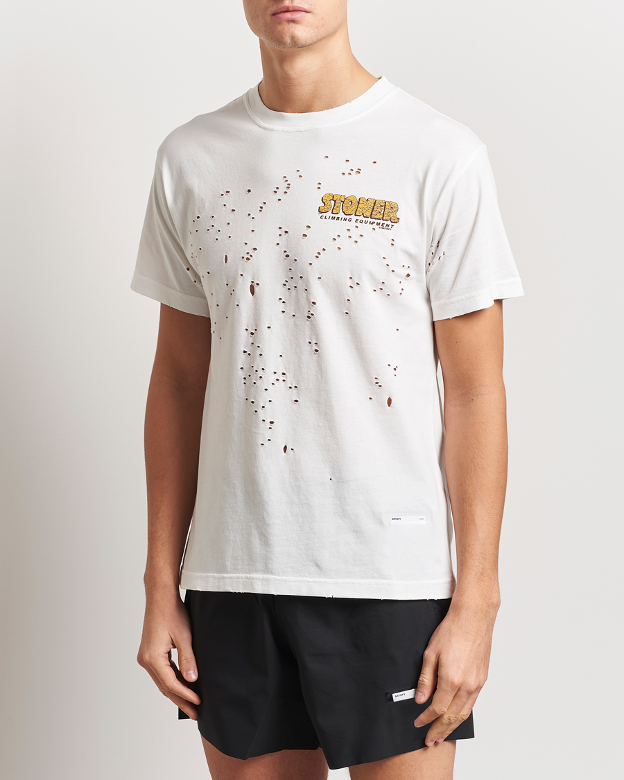 Herr | T-Shirts | Satisfy | Stoner MothTech T-Shirt Off White