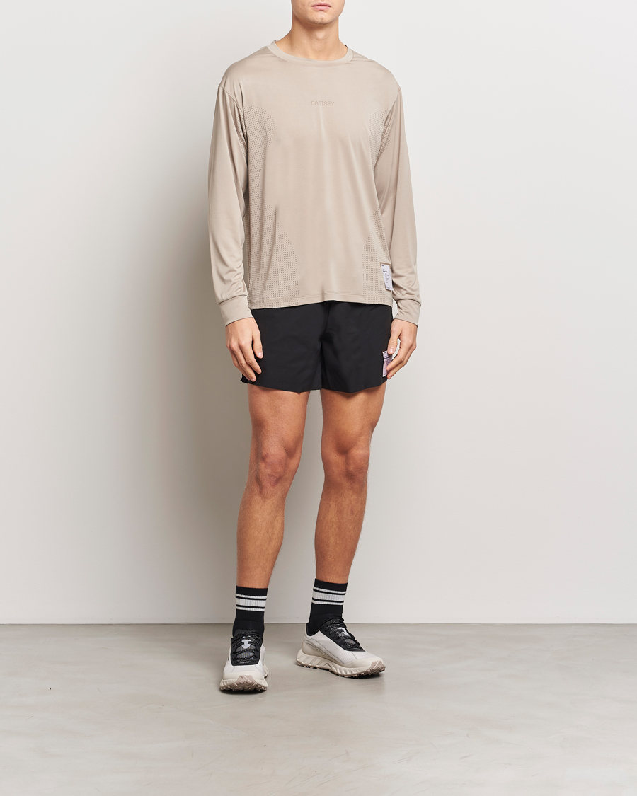 Herr | T-Shirts | Satisfy | AuraLite Air Long Sleeve T-Shirt Estaurilite