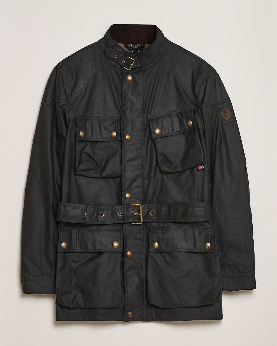 Herr | Jackor | Belstaff | Trailmaster Wax Jacket Black