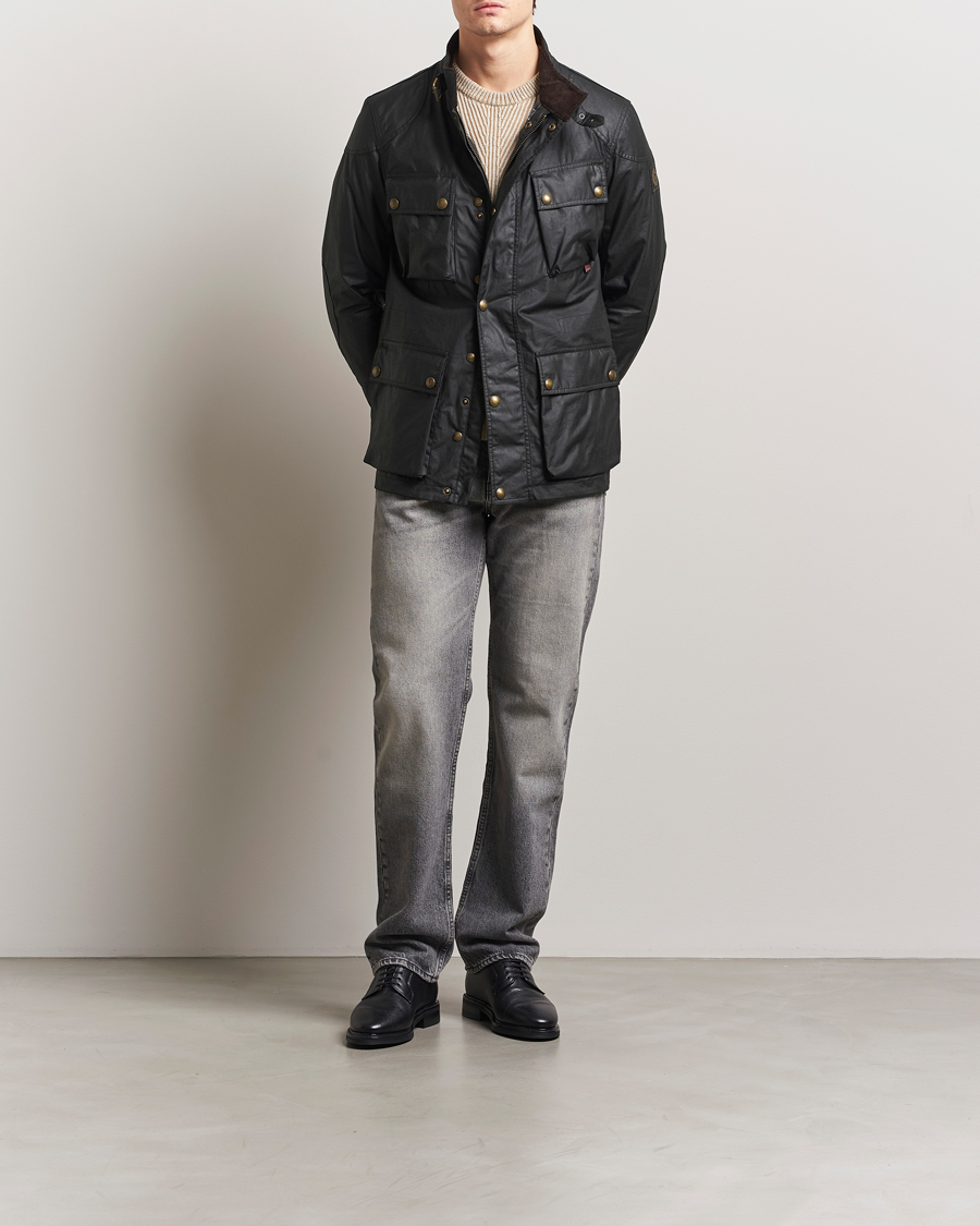 Herr | Jackor | Belstaff | Fieldmaster Wax Jacket Black