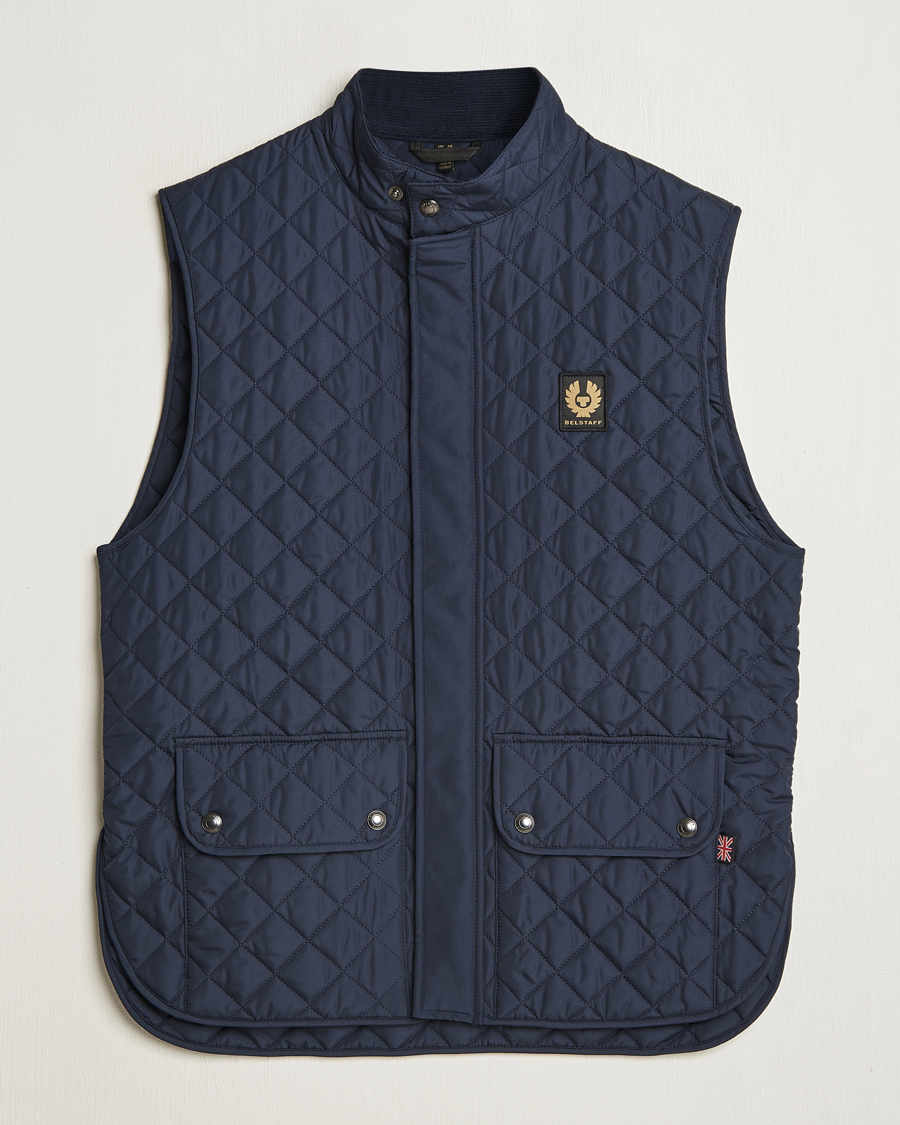 Herr | Västar | Belstaff | Icon Gilet Dark Ink
