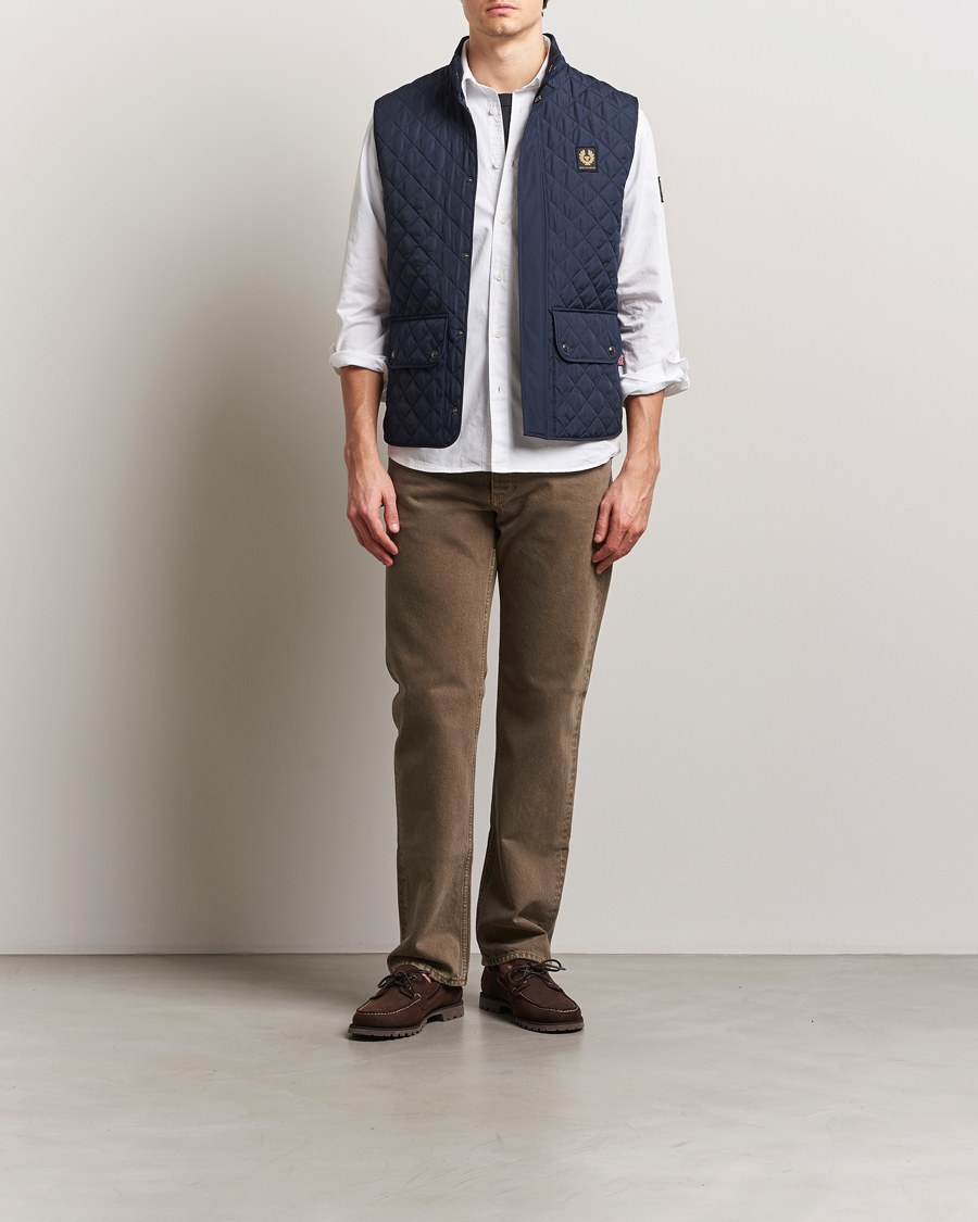 Herr | Västar | Belstaff | Icon Gilet Dark Ink