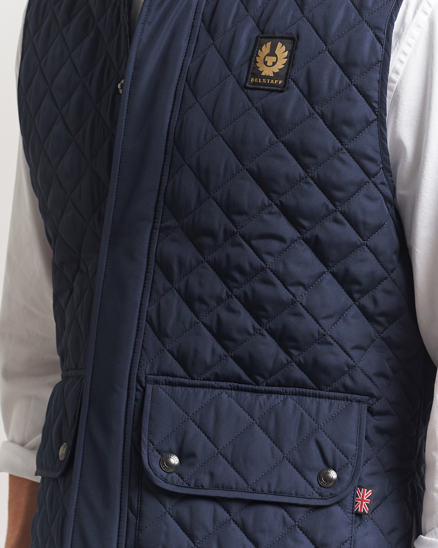 Herr | Västar | Belstaff | Icon Gilet Dark Ink