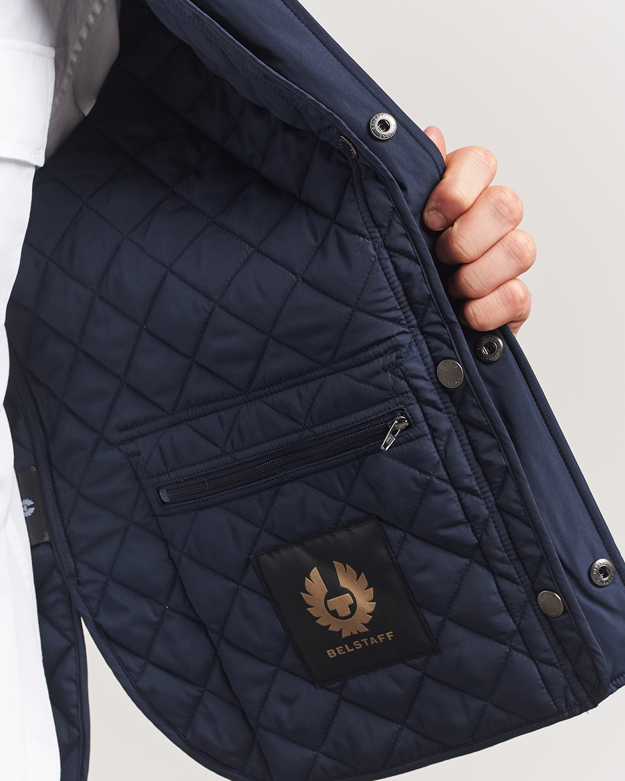 Herr | Västar | Belstaff | Icon Gilet Dark Ink