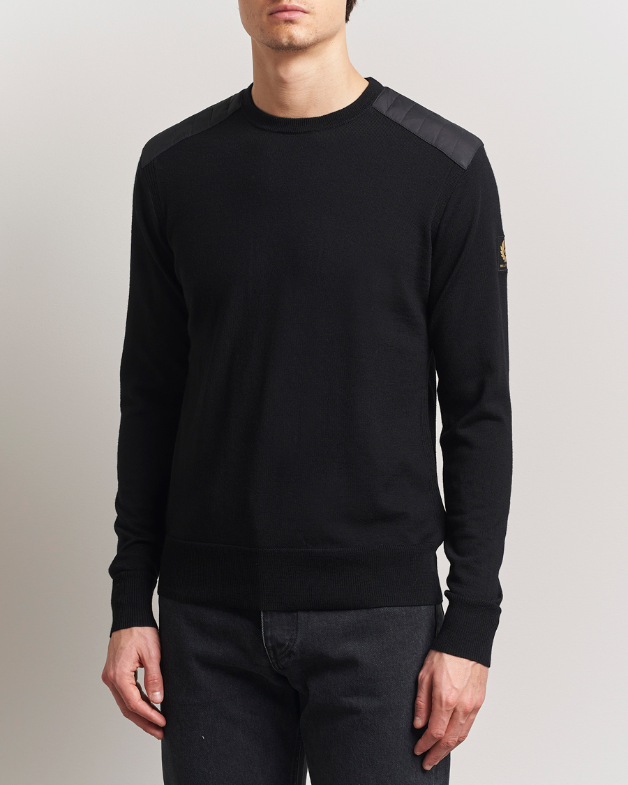 Herr | Tröjor | Belstaff | Kerrigan Crewneck Jumper Black