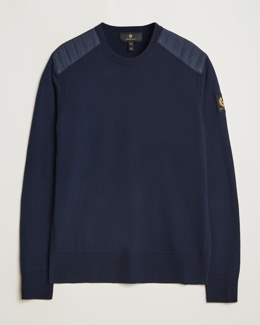 Herr | Tröjor | Belstaff | Kerrigan Crewneck Jumper Dark Ink