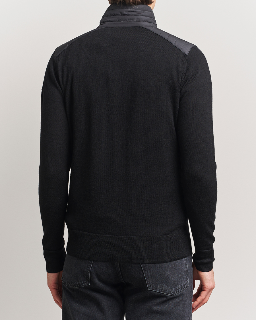 Herr | Tröjor | Belstaff | Kilmington Quarter Zip Jumper Black