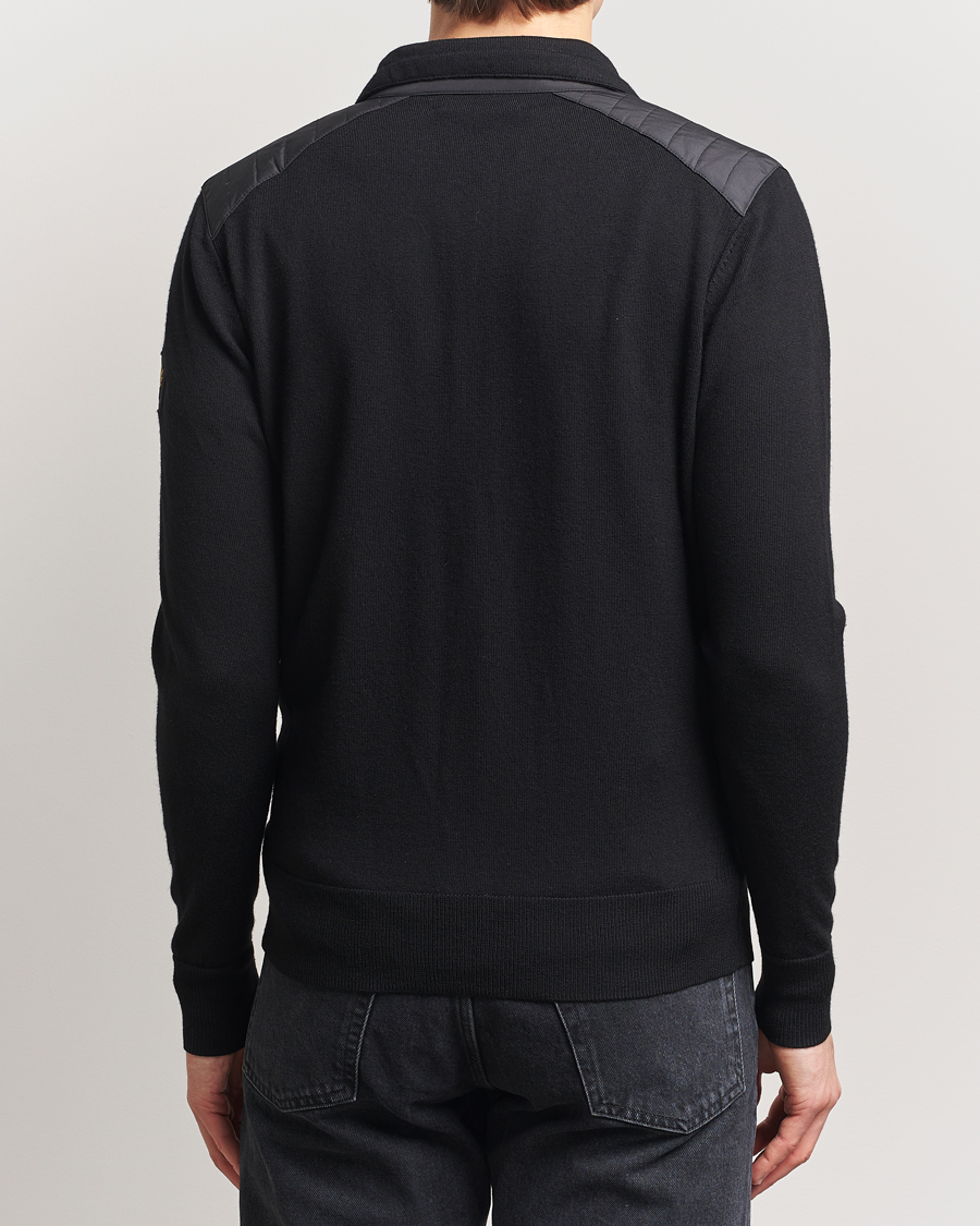 Herr | Tröjor | Belstaff | Kelby Zip Cardigan Black