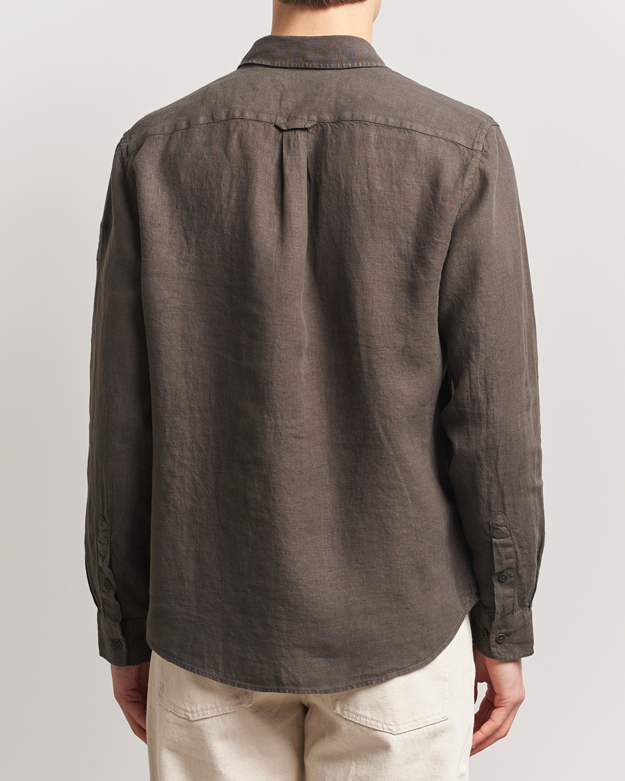Herr | Skjortor | Belstaff | Scale Linen Shirt Army