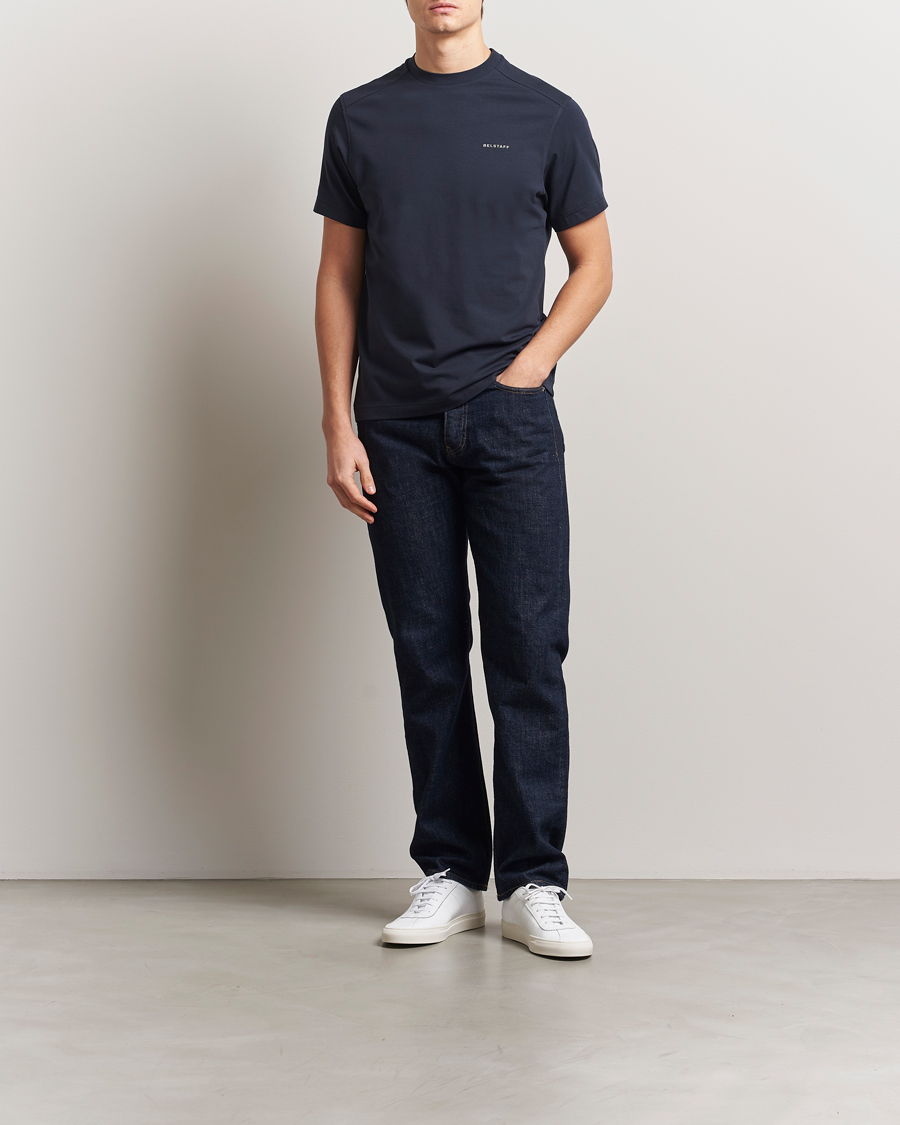 Herr | T-Shirts | Belstaff | Alloy Cotton T-Shirt Navy