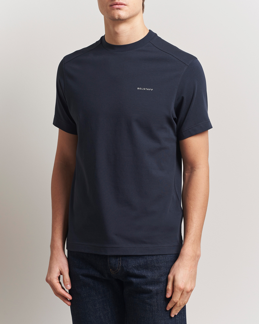 Herr | T-Shirts | Belstaff | Alloy Cotton T-Shirt Navy