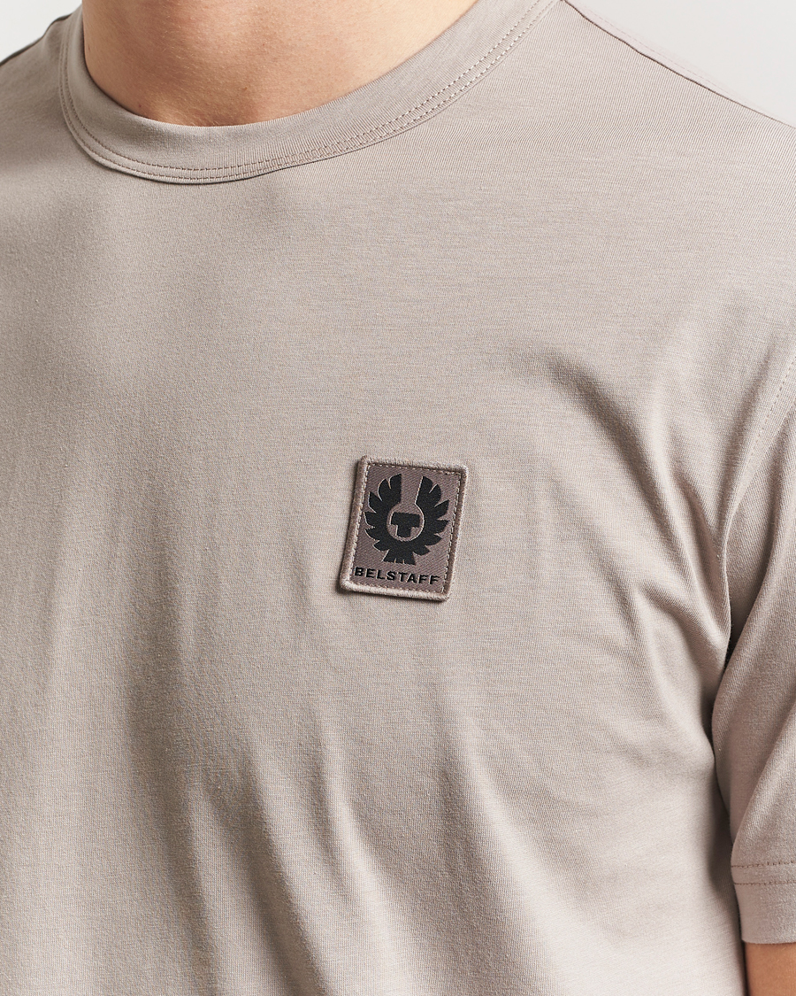 Herr | T-Shirts | Belstaff | Cotton Logo T-Shirt Pumice