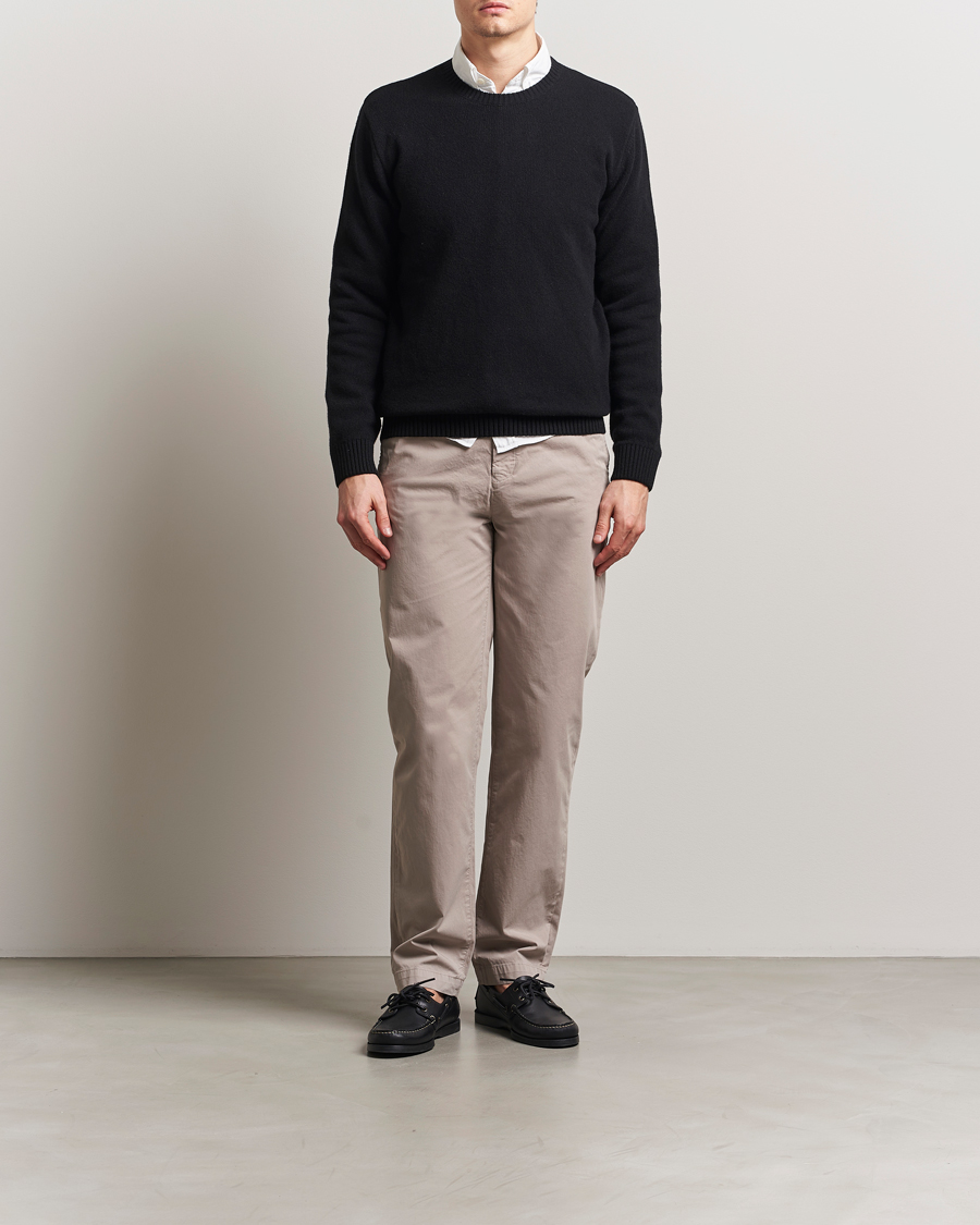 Herr | Byxor | Belstaff | Rally Cotton Chino Pumice