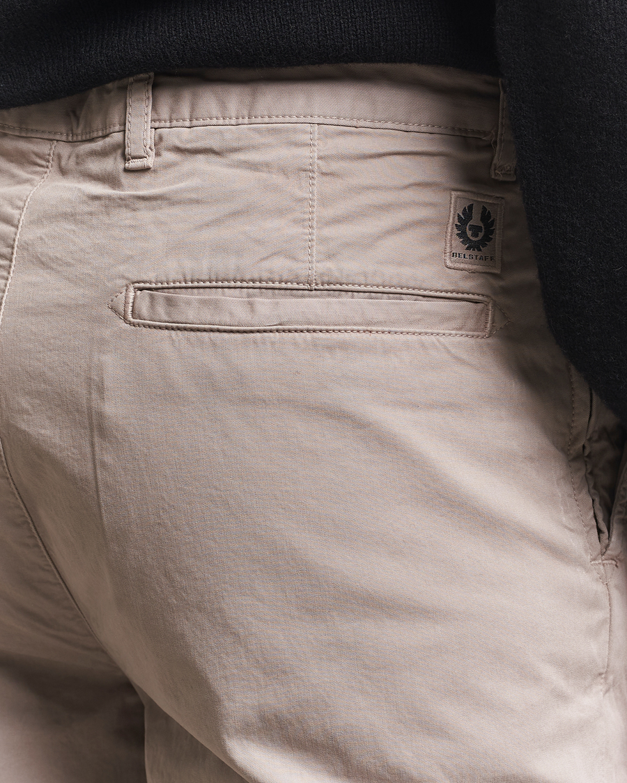 Herr | Byxor | Belstaff | Rally Cotton Chino Pumice