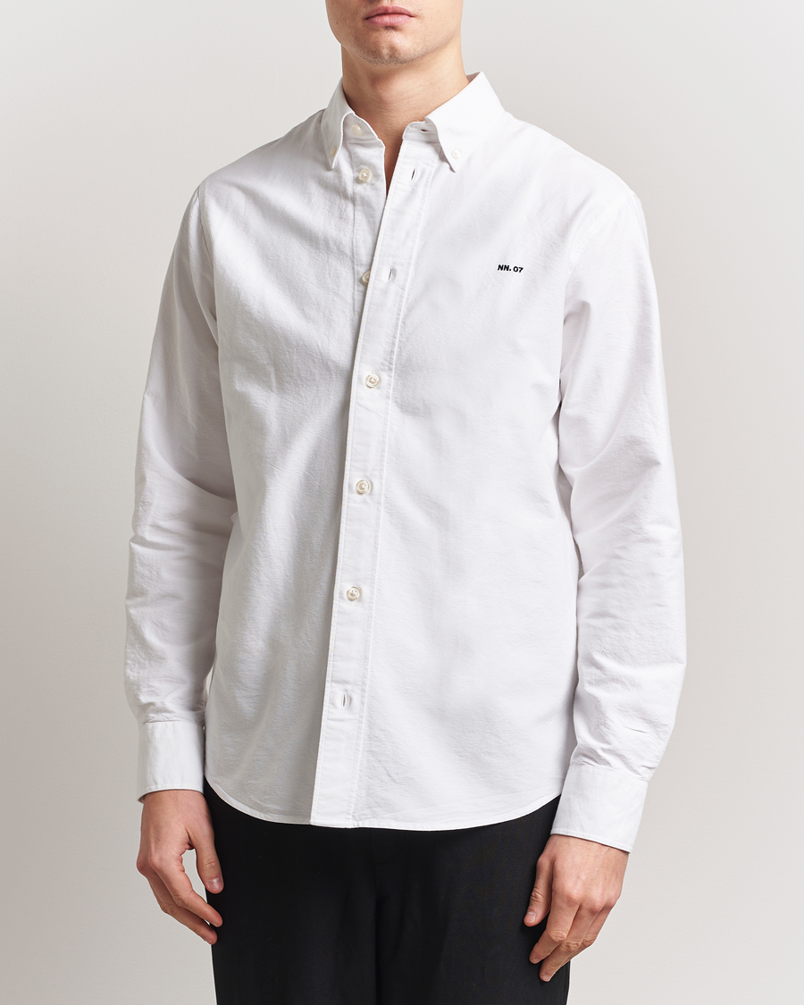 Herr | Skjortor | NN07 | Colby Oxford Shirt White