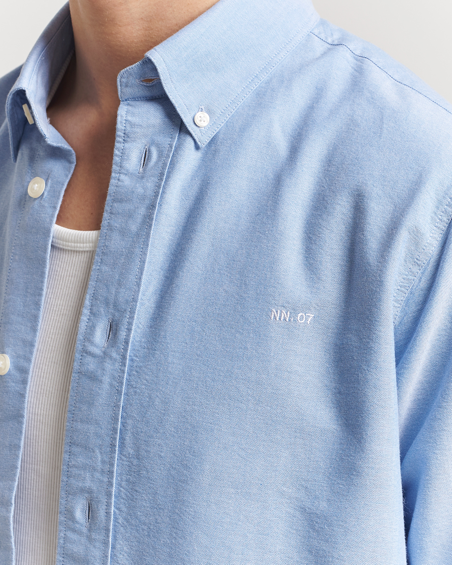 Herr | Skjortor | NN07 | Colby Oxford Shirt Light Blue