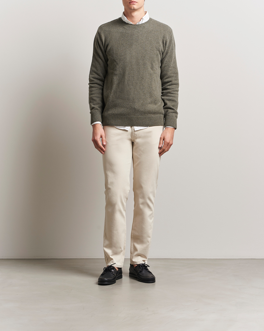 Herr | Byxor | NN07 | Tony 5-Pocket Pants Ivory