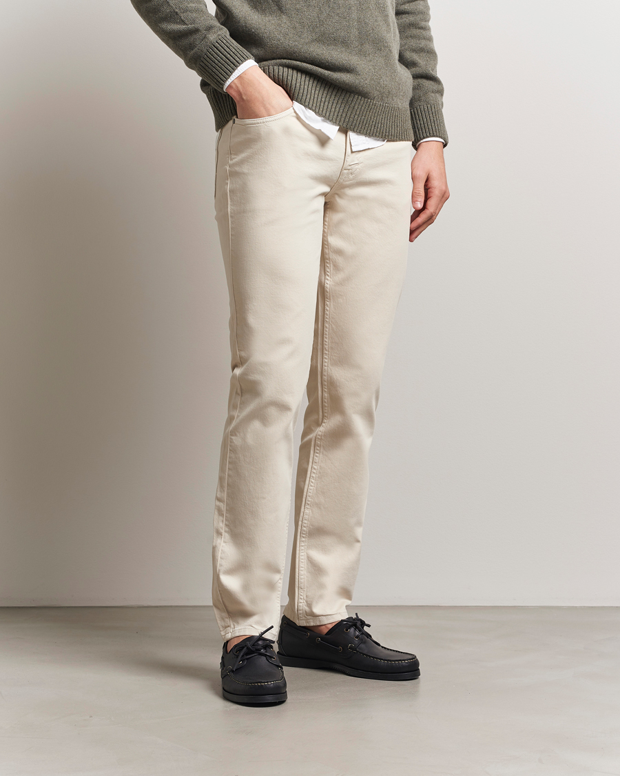 Herr | Byxor | NN07 | Tony 5-Pocket Pants Ivory