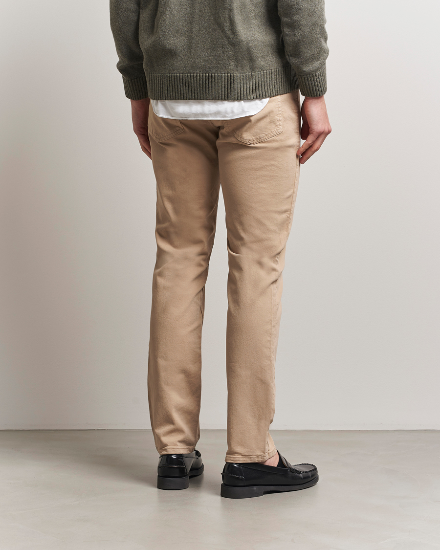 Herr | Byxor | NN07 | Tony 5-Pocket Pants Khaki Beige