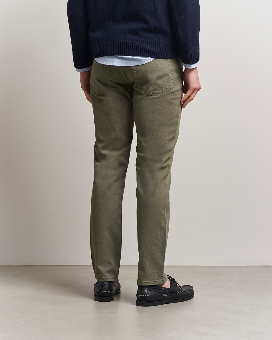 Herr | Byxor | NN07 | Tony 5-Pocket Pants Capers Green