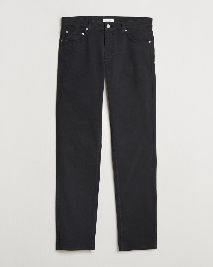Herr | Byxor | NN07 | Tony 5-Pocket Pants Black