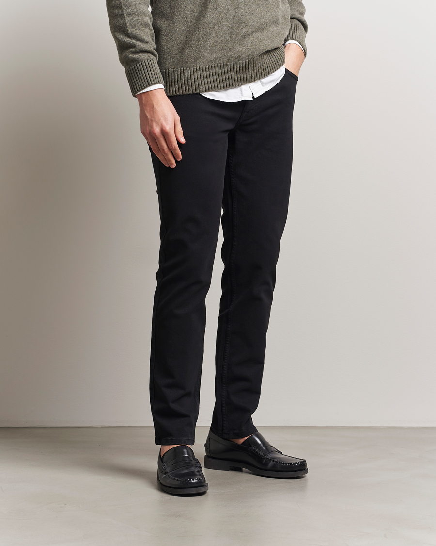 Herr | Byxor | NN07 | Tony 5-Pocket Pants Black