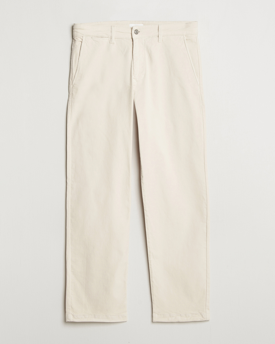 Herr | Byxor | NN07 | Aden Regular Fit Chinos Ivory