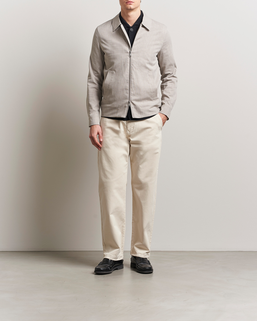 Herr | Byxor | NN07 | Aden Regular Fit Chinos Ivory