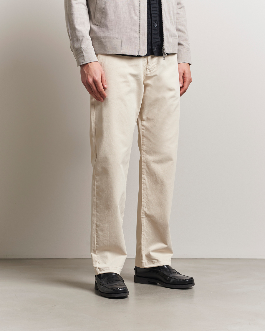 Herr | Byxor | NN07 | Aden Regular Fit Chinos Ivory