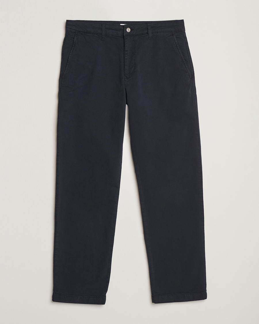 Herr | Byxor | NN07 | Aden Regular Fit Chinos Navy Blue