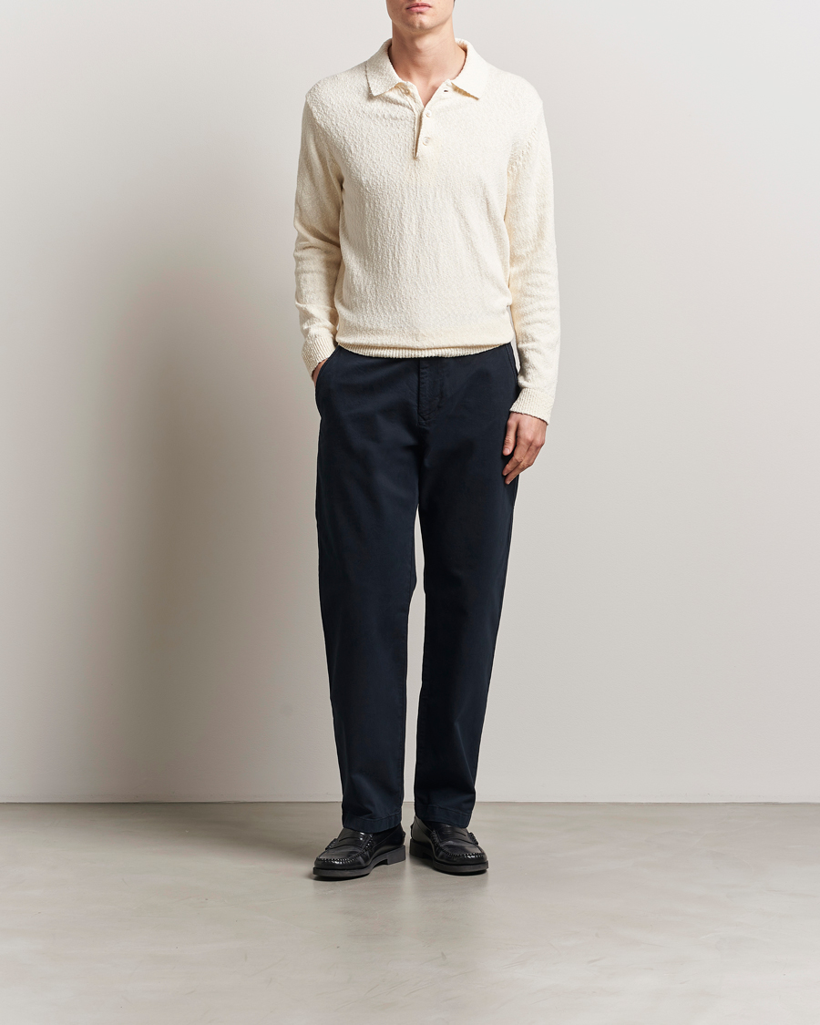 Herr | Byxor | NN07 | Aden Regular Fit Chinos Navy Blue