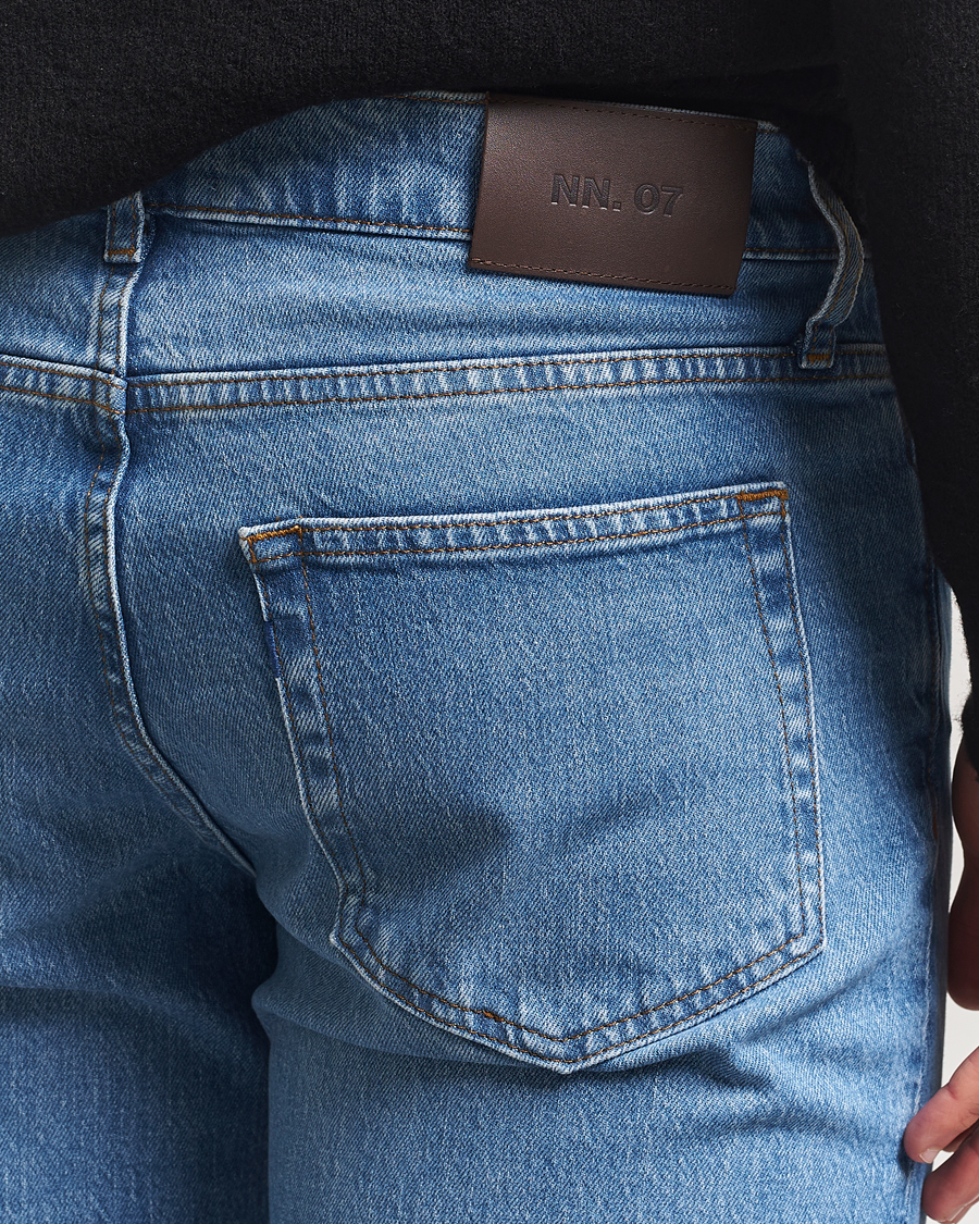 Herr | Byxor | NN07 | Tony Slim Fit Stretch Jeans Light Blue