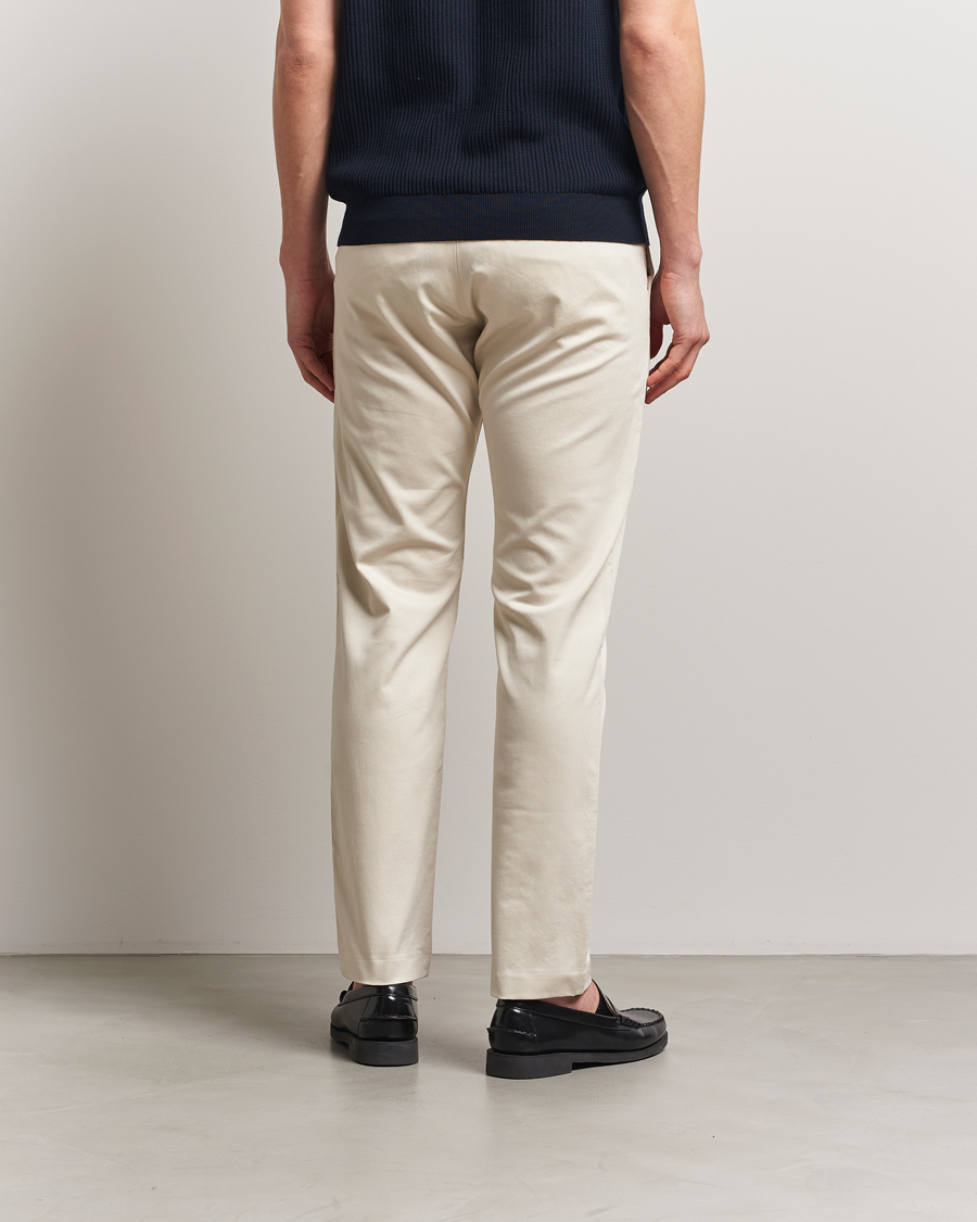 Herr | Byxor | NN07 | Theo Regular Fit Stretch Chinos Ivory