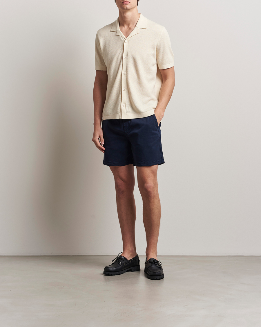 Herr | Shorts | NN07 | Gregor Drawstring Shorts Navy Blue