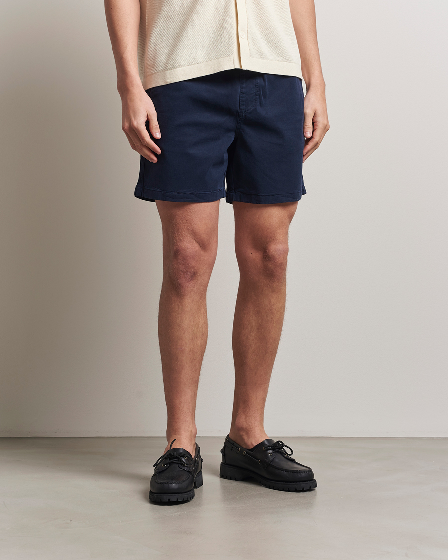Herr | Shorts | NN07 | Gregor Drawstring Shorts Navy Blue