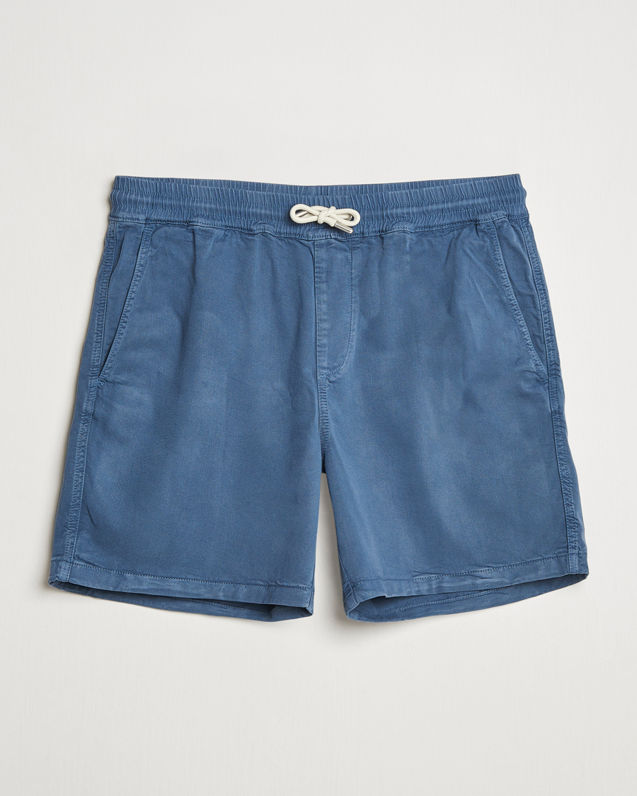 Herr | Shorts | NN07 | Gregor Drawstring Shorts Bering Blue