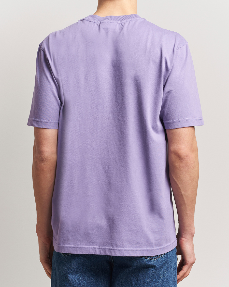 Herr | T-Shirts | NN07 | Adam Pima Crew Neck T-Shirt Violette